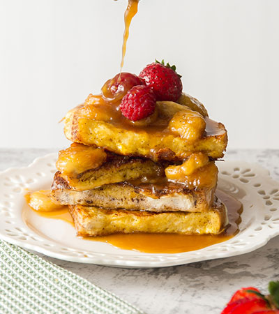 Sweet Caramel French Toast