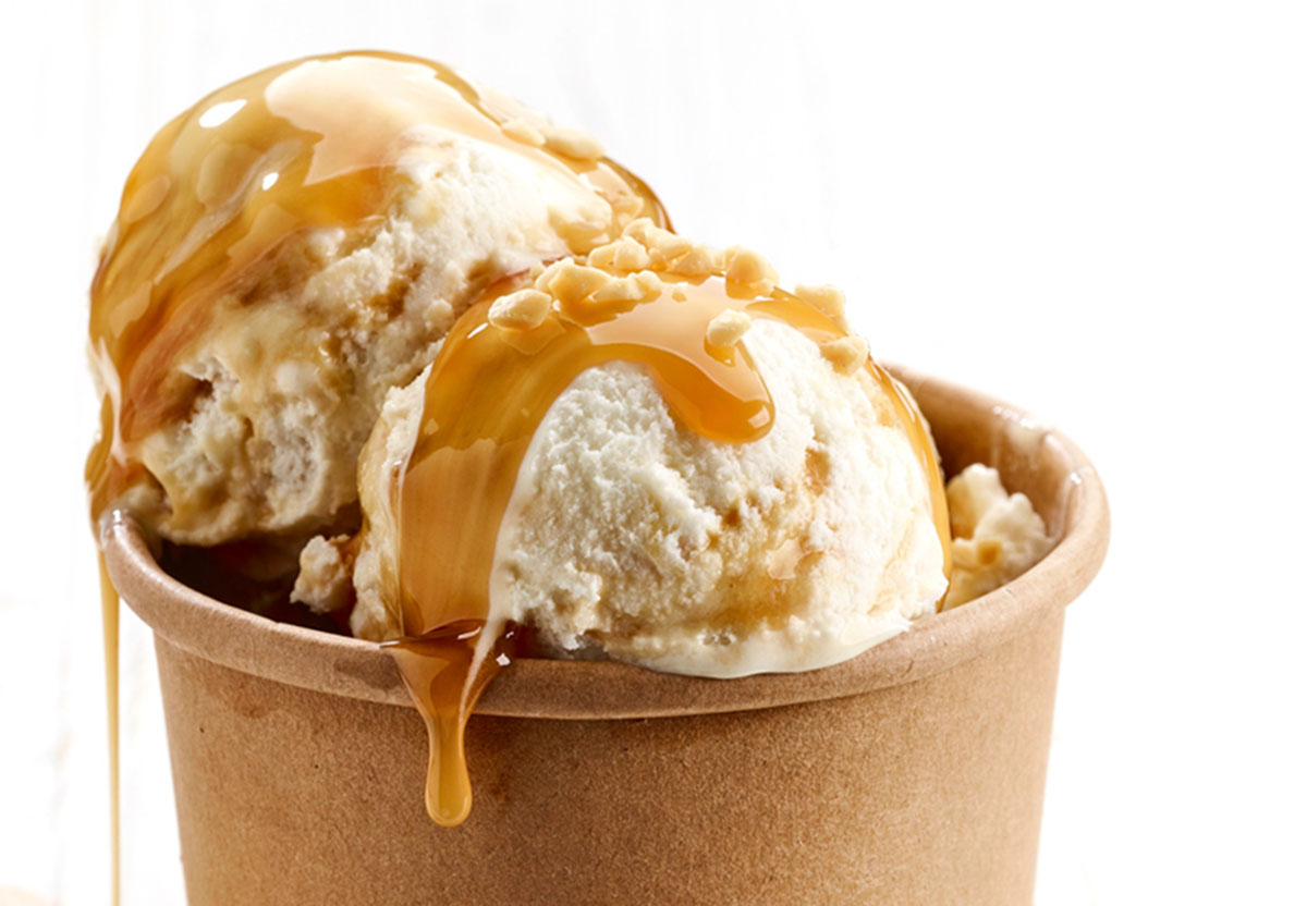 caramel ice cream